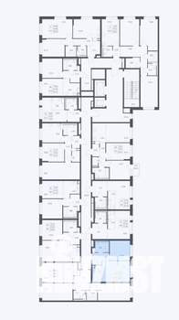 1-к квартира, вторичка, 38м2, 5/17 этаж