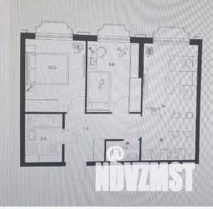 2-к квартира, вторичка, 56м2, 5/25 этаж
