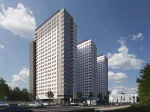 1-к квартира, строящийся дом, 37м2, 12/21 этаж