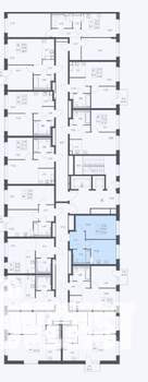 1-к квартира, вторичка, 34м2, 11/17 этаж