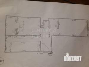 2-к квартира, вторичка, 56м2, 6/17 этаж