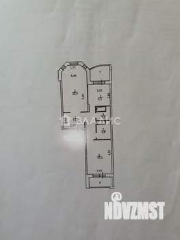 2-к квартира, вторичка, 74м2, 15/17 этаж
