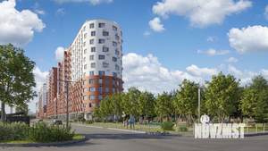 1-к квартира, строящийся дом, 36м2, 2/17 этаж