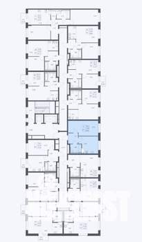 1-к квартира, вторичка, 38м2, 5/17 этаж