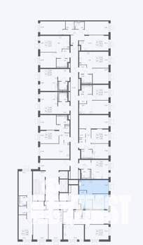 1-к квартира, вторичка, 34м2, 17/17 этаж