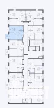 1-к квартира, сданный дом, 33м2, 16/17 этаж