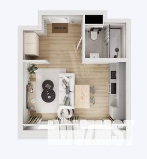 Студия квартира, вторичка, 27м2, 16/17 этаж