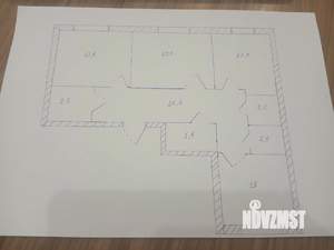 3-к квартира, вторичка, 74м2, 5/12 этаж