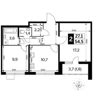 Фото квартиры на продажу (1)