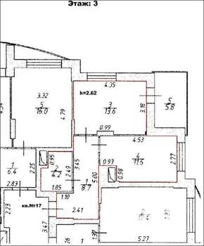 1-к квартира, вторичка, 38м2, 3/27 этаж