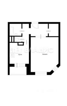 1-к квартира, вторичка, 42м2, 9/17 этаж