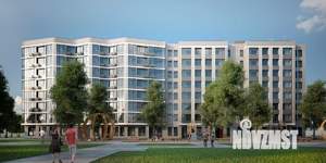 2-к квартира, строящийся дом, 56м2, 7/8 этаж