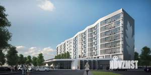 2-к квартира, строящийся дом, 56м2, 8/8 этаж