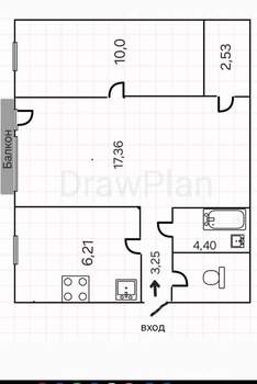 2-к квартира, вторичка, 43м2, 2/5 этаж