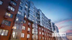 2-к квартира, строящийся дом, 45м2, 11/17 этаж