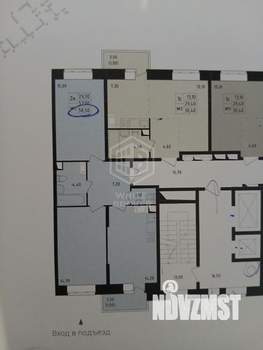 2-к квартира, вторичка, 59м2, 7/17 этаж