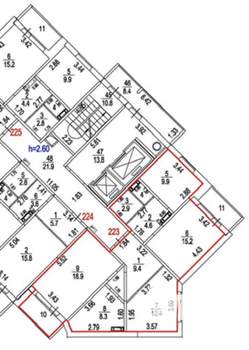 3-к квартира, вторичка, 83м2, 12/17 этаж