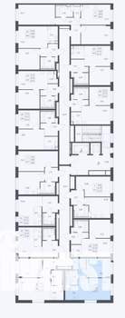 1-к квартира, сданный дом, 40м2, 3/17 этаж