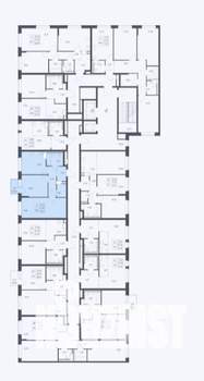 2-к квартира, сданный дом, 52м2, 14/17 этаж