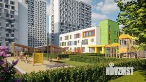 1-к квартира, строящийся дом, 37м2, 9/25 этаж
