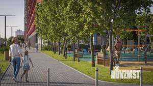 1-к квартира, строящийся дом, 37м2, 11/17 этаж