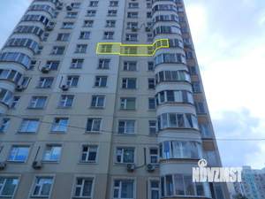 2-к квартира, вторичка, 54м2, 8/17 этаж