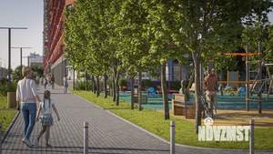 3-к квартира, строящийся дом, 71м2, 17/17 этаж