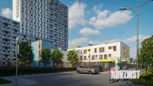 2-к квартира, строящийся дом, 46м2, 7/25 этаж