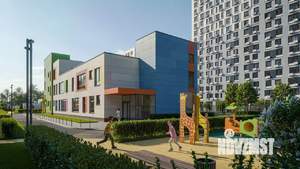 1-к квартира, строящийся дом, 38м2, 16/25 этаж