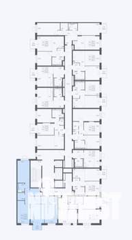 3-к квартира, сданный дом, 77м2, 7/17 этаж
