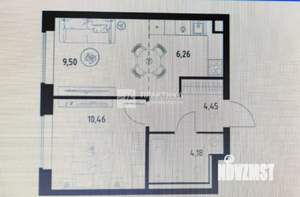 2-к квартира, вторичка, 34м2, 14/17 этаж