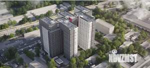 Студия квартира, строящийся дом, 17м2, 2/22 этаж