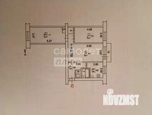 3-к квартира, вторичка, 56м2, 3/5 этаж