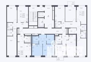 1-к квартира, сданный дом, 36м2, 17/17 этаж