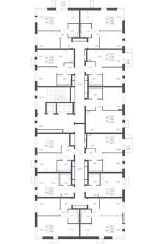 1-к квартира, строящийся дом, 37м2, 9/12 этаж