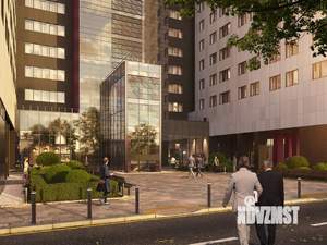 1-к квартира, строящийся дом, 30м2, 2/21 этаж