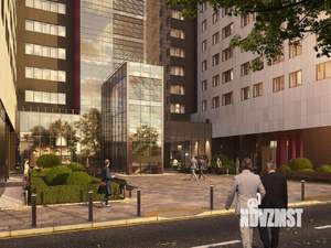 2-к квартира, строящийся дом, 40м2, 12/21 этаж