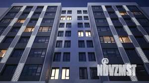 2-к квартира, строящийся дом, 56м2, 8/8 этаж