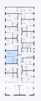 1-к квартира, вторичка, 38м2, 3/17 этаж