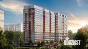 2-к квартира, строящийся дом, 48м2, 4/17 этаж