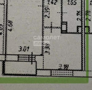 1-к квартира, вторичка, 33м2, 3/17 этаж