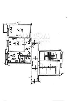 2-к квартира, вторичка, 54м2, 4/5 этаж