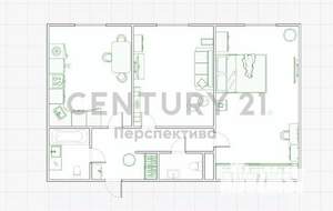 2-к квартира, вторичка, 50м2, 3/24 этаж