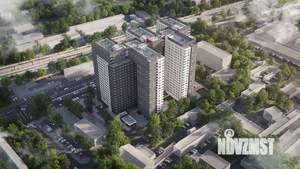 Студия квартира, строящийся дом, 24м2, 15/21 этаж