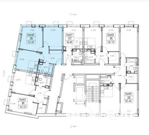 1-к квартира, вторичка, 37м2, 15/25 этаж