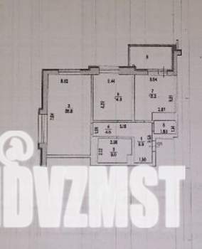 2-к квартира, вторичка, 76м2, 15/17 этаж