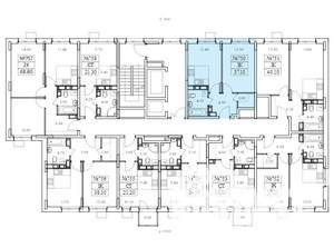 1-к квартира, вторичка, 37м2, 23/25 этаж