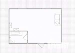 Студия квартира, вторичка, 25м2, 1/5 этаж