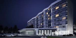 2-к квартира, строящийся дом, 56м2, 4/8 этаж