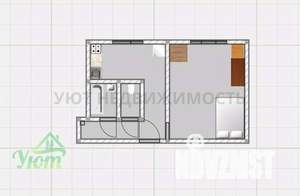 1-к квартира, вторичка, 30м2, 5/5 этаж